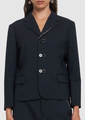 Marni Single Breast Wool Jacket