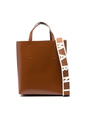 Marni small Museo leather tote bag