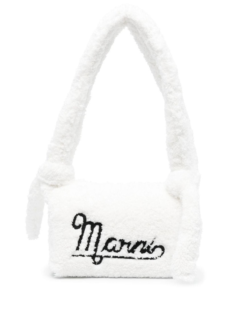 Marni small Prisma terry-cloth shoulder bag