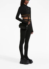 Marni high-waisted logo-waistband leggings