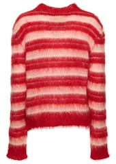 Marni Striped Mohair Blend Sweater