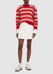 Marni Striped Mohair Blend Sweater
