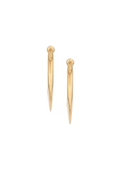 Marni Blow Up hook-shaped pendant earrings