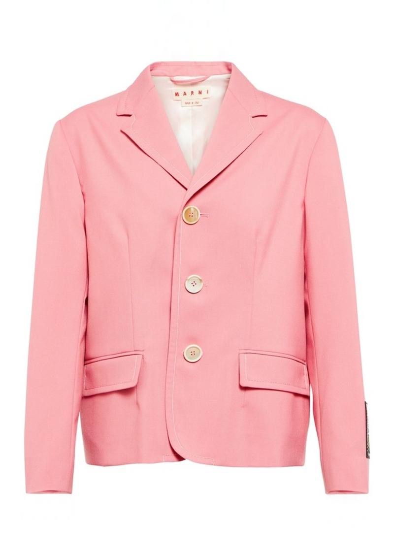 Marni Tailored virgin wool jacket