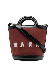 Marni Tasche logo-print bucket bag