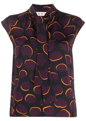 Marni tie-neck blouse