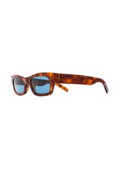Marni tortoiseshell rectangular frame sunglasses