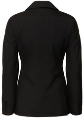 Marni Tropical Coated Wool Blazer