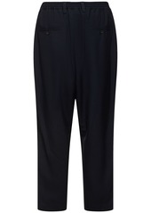 Marni Tropical Wool Loose Crop Pants