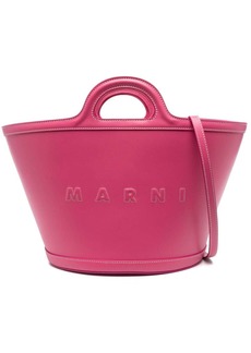 Marni Tropicalia leather tote bag