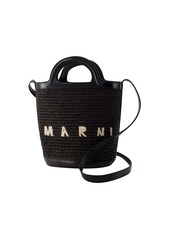 Tropicalia Mini Bucket Bag - Marni - Cotton - Black