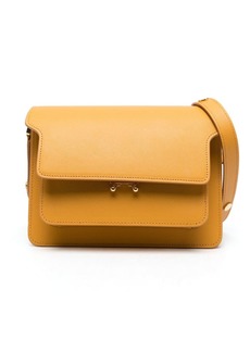 Marni Trunk leather shoulder bag