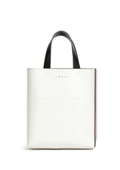 Marni two-tone leather tote bag