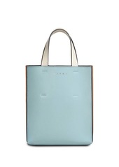 Marni two-tone leather tote bag