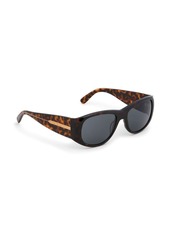 Marni wide-arm oval sunglasses