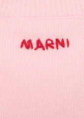 Marni Wool & Cashmere Knit Logo Vest