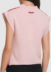 Marni Wool & Cashmere Knit Logo Vest