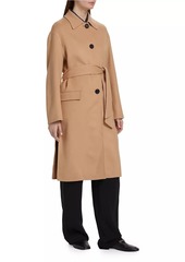 Marni Wool-Blend Belted Coat