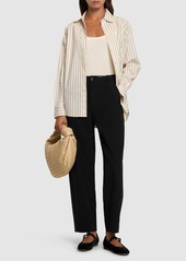 Marni Wool Blend Mid Rise Straight Pants