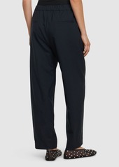 Marni Wool High Rise Straight Pants