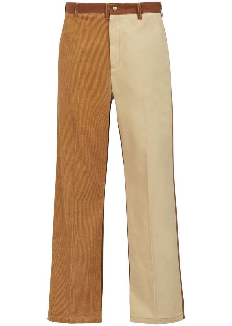 Marni x Carhartt colour-block panelled trousers