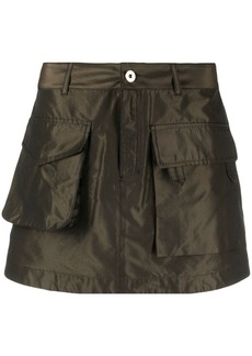Marques' Almeida cargo pockets recycled polyester miniskirt