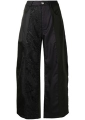 Marques' Almeida embroidered high-rise trousers
