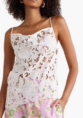 Marques' Almeida - Guipure lace cotton camisole - White - UK 4