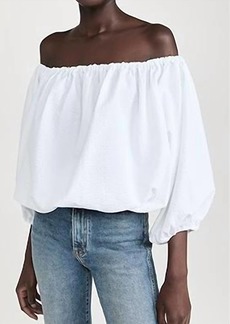 Marques' Almeida Off Shoulder Top In White