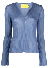 Marques' Almeida ribbed button-up cardigan