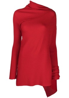 Marques' Almeida turtleneck draped knit jumper