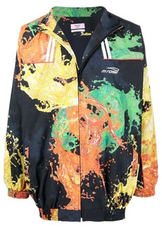 Martine Rose abstract-print lightweight jacket