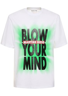 Martine Rose Blow Your Mind Cotton Jersey T-shirt