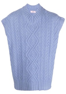 Martine Rose Boiled cable-knit vest