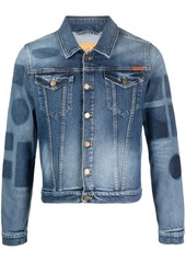 Martine Rose logo-patch denim jacket