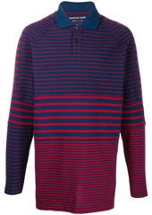 Martine Rose loose-fit striped polo shirt