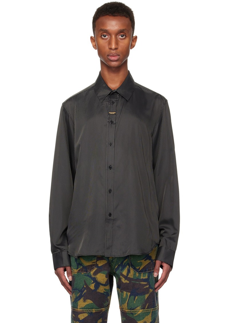 Martine Rose Black Classic Shirt