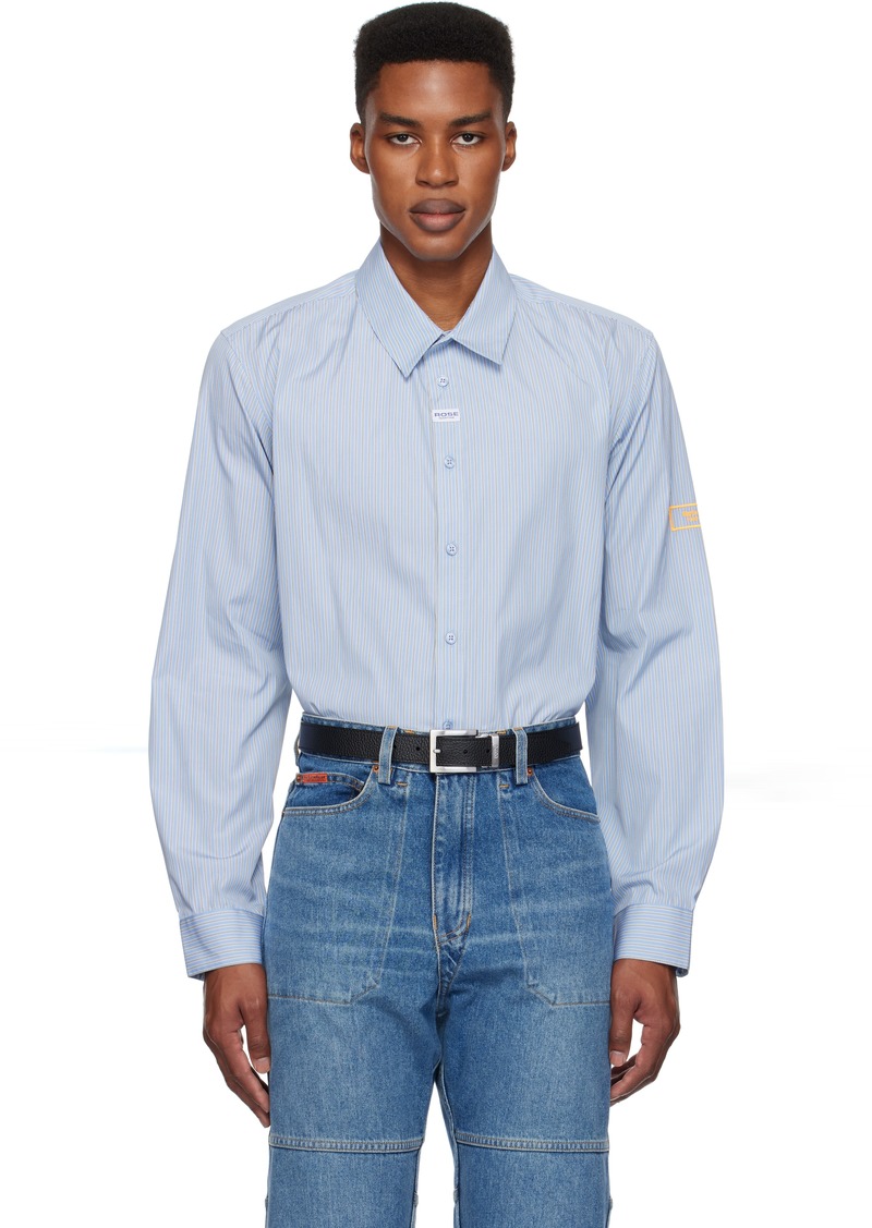 Martine Rose Blue Classic Shirt