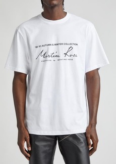 Martine Rose Classic Logo Graphic T-Shirt