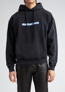 Martine Rose Gender Inclusive Blow Your Mind Cotton Graphic Hoodie