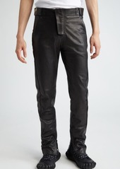 Martine Rose Gender Inclusive Paneled Leather Pants