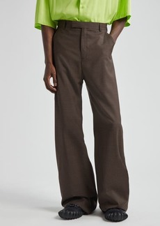 Martine Rose Gender Inclusive Tailored Extended Wide Leg Wool Trousers