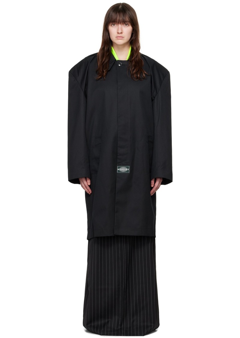 Martine Rose Navy Rider Coat