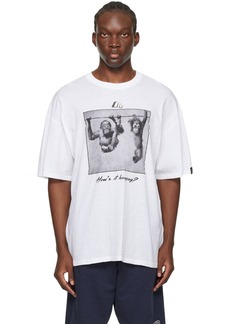 Martine Rose White 'How's It Hanging' T-shirt