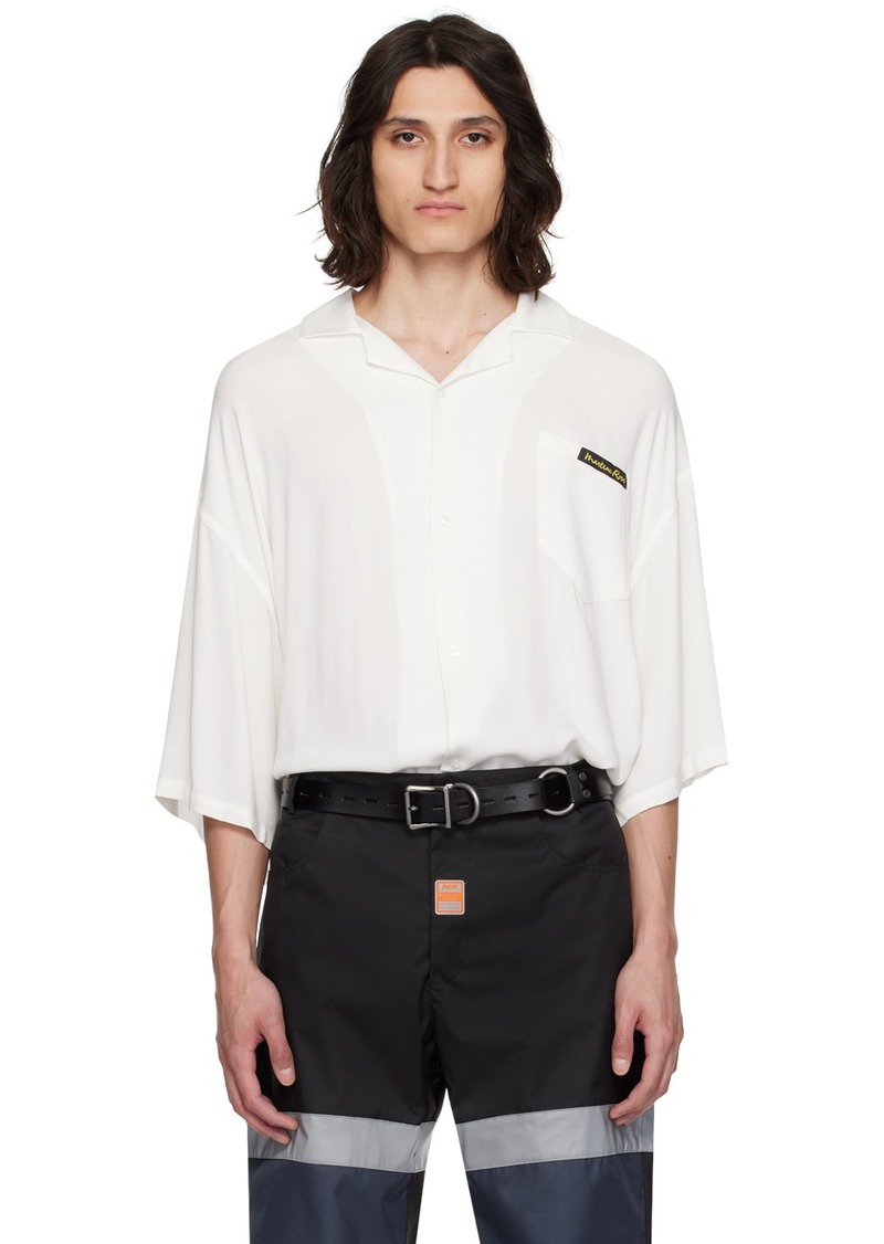 Martine Rose White Patch Shirt