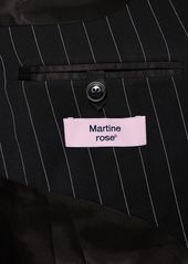 Martine Rose Oversize Wool Blend Wrap Jacket