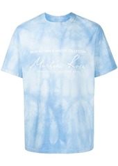 Martine Rose tie-dye logo-print T-shirt