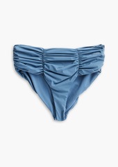 MARYSIA - Lehi ruched bikini briefs - Blue - XS