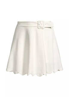 Marysia Monica Belted Mini Skirt