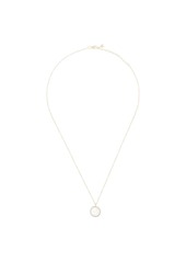 Mateo 14kt yellow gold C pearl and diamond necklace